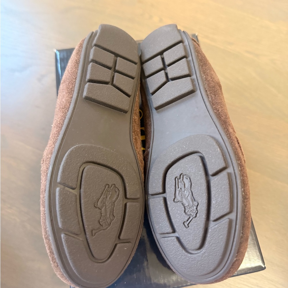 Ralph Lauren Polo Brown Toddler Shoes - Picture 6 of 6